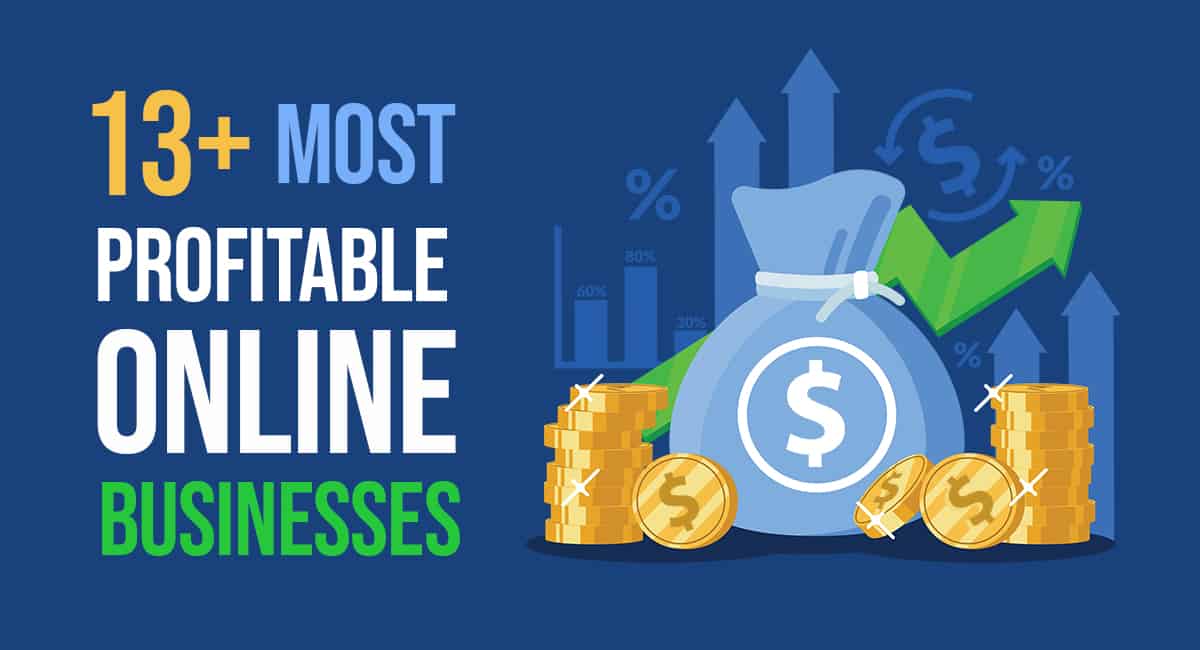 most profitable online businesses