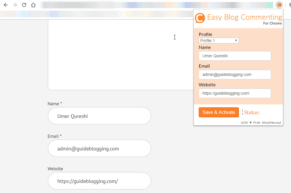 easy-blog-commenting-chrome-extension